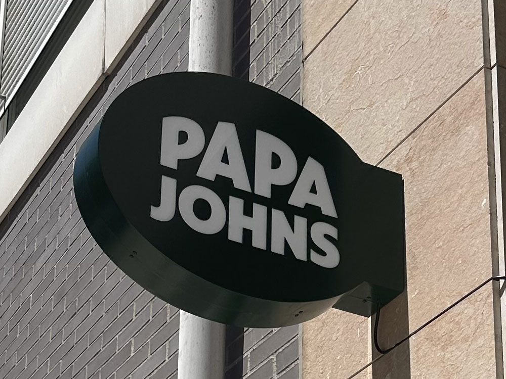 Banderin Papa Johns