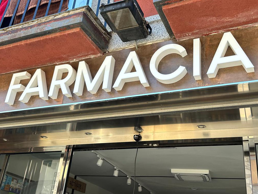 Rótulos corpóreos Farmacia